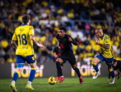 Liga Spanyol: Gulung Las Palmas 2-0, Barcelona Rebut Posisi Puncak dari Atletico