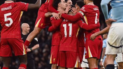 Manchester City Dipermalukan Liverpool di Etihad Stadium, Salah Cetak Gol