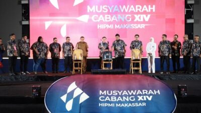 Buka Muscab XIV HIPMI Makassar, Munafri Arifuddin Dorong Optimalisasi Potensi Lokal