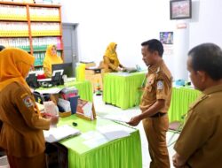 Bupati Bone Sidak Sejumlah OPD, Minta ASN Bekerja dengan Baik