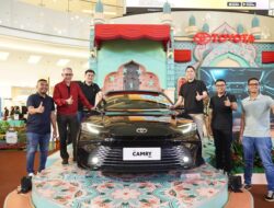 New Camry Hybrid Resmi Mengaspal di Makassar, Hadir dengan Tampilan Elegant dan Sporty
