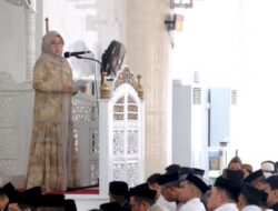 Momentum Shalat Idul Fitri di Masjid Syekh Yusuf, Bupati Gowa Sampaikan Pesan Pembangunan