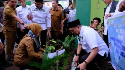 Bupati Husniah Apresiasi Launching Penanaman Sejuta Pohon Matoa Kemenag Gowa