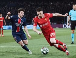 Hasil Leg Pertama Babak 16 Besar Liga Champions: PSG Ditaklukkan Liverpool