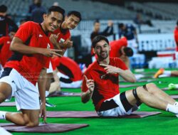Skuad Garuda Latihan Perdana Jelang Lawan Australia, Patrick Kluivert Optimistis