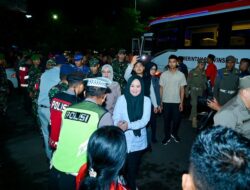Wagub Sulsel Pantau Pos Operasi Ketupat Lebaran dan Situasi Kamtibmas Malam Takbiran