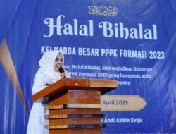 Hadiri Halal Bihalal PPPK Sinjai, Bupati Ingatkan Soal Dedikasi dan Tanggung Jawab