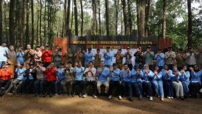 Gandeng Pemkab Gowa, Telkom Regional V Tanam 5.000 Bibit Pohon di Hutan Lindung Bissoloro