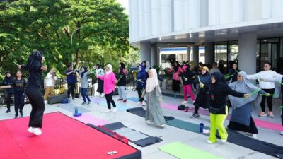 Hadiri Healthy Pound Fit Fun, Melinda Aksa: Mempererat Silaturahmi dan Keakraban