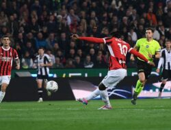Liga Italia: AC Milan Taklukkan Udinese 4-0