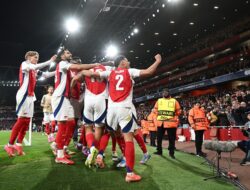 Liga Champions: Arsenal Taklukkan Madrid 3-0, Diwarnai Dua Gol Indah Declan Rice