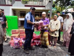 Dinsos Sulsel Salurkan Bantuan untuk Korban Kebakaran di Pulau Barrang Lompo Makassar