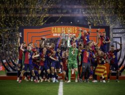 Kalahkan Real Madrid 3-2, Barcelona Juara Copa del Rey