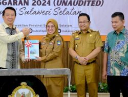 Serahkan LKPD, Husniah Talenrang Harap Gowa Kembali Raih Opini WTP