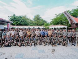 Gubernur Sudirman Lepas 58 Personel Satgas Amankan Coblos Ulang Pilkada Palopo