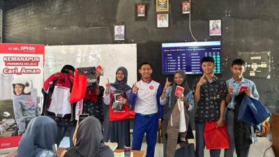 Asmo Sulsel Edukasi Safety Riding di SMAN 8 Gowa, Sediakan Kuis Berhadiah hingga Riding Test Honda EM1
