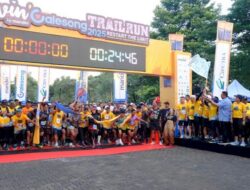 Bupati Husniah Lepas Peserta Galesong Trail Run 2025, Ajak Nikmati Alam Gowa