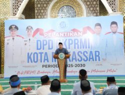 Appi Lantik Pengurus BKPRMI Kota Makassar: Masjid Harus jadi Wadah Solutif