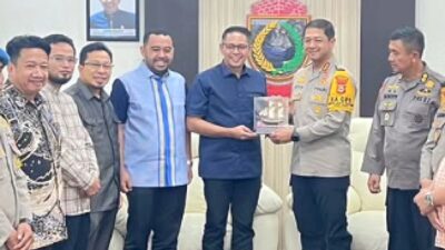 Ketua DPRD Makassar Terima Kunjungan Kapolrestabes, Ini yang Dibahas
