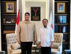 Gubernur Temui Menpora, Bahas Progres Pembangunan Stadion Sudiang