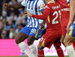 Liga Inggris: Liverpool Tumbang di Markas Brighton