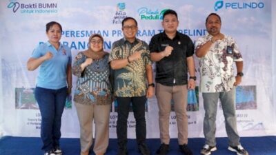 Pelindo Wujudkan Akses Air Bersih Layak bagi Warga di Kota Bitung