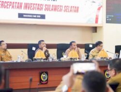 Hadiri Rakor Satgas Percepatan Investasi, Wabup Gowa Dorong Pembangunan Bendungan Jenelata Dipercepat