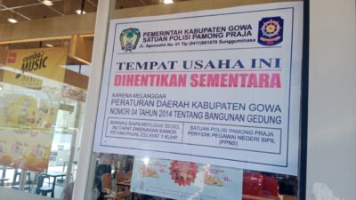 Beroperasi Tanpa Izin Lengkap, Mie Gacoan, Richeese Factory dan Cang Kuning Disegel 