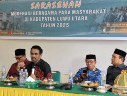 Rawat Keberagaman di Lutra, Kemenag Dorong Pengembangan Moderasi Beragama