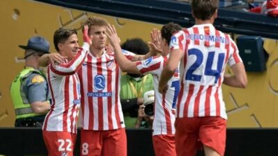 Perkasa, Atletico Madrid Libas Seattle Sounders 3-1