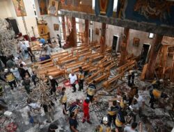 Bom Bunuh Diri Guncang Gereja di Suriah, 22 Orang Tewas