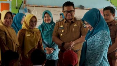Tinjau Pemeriksaan Kesehatan Gratis Siswa SD, Wabup Sebut Angka Stunting di Gowa Sudah Mulai Turun
