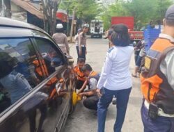 Razia Parkir Liar Lanjut di 3 Titik di Makassar, 8 Truk Digembok