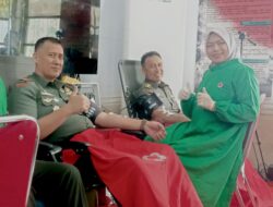 Gelar Donor Darah 2 Hari, Kodim 1408/Mks Target Suplai Ribuan Kantong Darah ke PMI