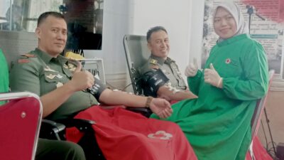 Gelar Donor Darah 2 Hari, Kodim 1408/Mks Target Suplai Ribuan Kantong Darah ke PMI
