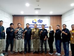 SMSI Sulsel Silaturrahmi ke Kanwil DJP Sulselbartra, Naungi Ratusan Media, Nyatakan Siap Bersinergi 