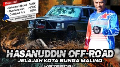 HUT TNI Ke-80,  Kodam XIV/Hsn Siapkan Event Trail dan Off Road, Jajal Medan Menantang Takalar dan Malino