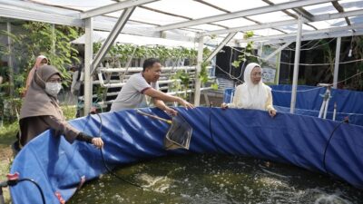 Melinda Aksa Kunjungi Econatural Society, Dukung Edukasi Maggot untuk Solusi Sampah dan Ketahanan Pangan