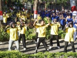 Meriahkan HUT RI, Pelindo Makassar Gelar Senam Bersama, Fun Games, Donor Darah, dan Bazar UMKM