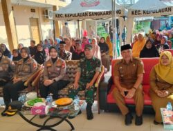 Polres Pelabuhan Makassar Gelar Baksos di Barrang Lompo, Camat Sangkarrang: Terima Kasih, Ini Sangat Membantu Warga
