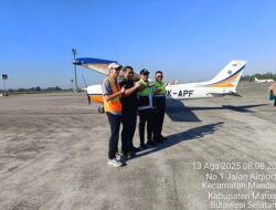 Dishub Sulsel Tinjau Bandara Arung Palakka dan Potensi Waterbase dengan Pesawat Amfibi