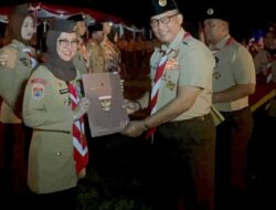 Dianugerahi Lencana Darma Bakti dari Kwarnas, Bupati Gowa: Alhamdulillah