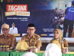 Tagana Goes to School, Dinsos Gowa Perkenalkan Taruna Siaga Bencana di SMPN 2 Pattallassang