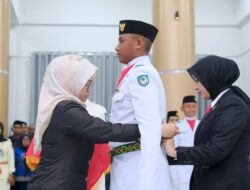 Bupati Husniah Kukuhkan 70 Anggota Paskibraka Gowa, Ini Harapannya