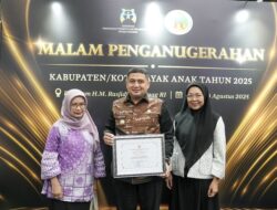 Makassar Catatkan Prestasi, Raih Penghargaan Kota Layak Anak Kategori Nindya dari Kementerian PPPA