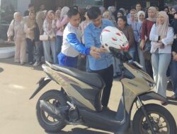 Asmo Sulsel Beri Edukasi Safety Riding untuk Karyawan dan Komunitas Profesional