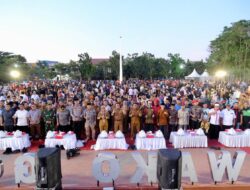 Ribuan Warga Deklarasikan Tolak Demonstrasi Anarkis di Gowa, Bupati: Sayangi Kampung Kita