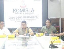 Progres Belum Maksimal, DPRD Makassar Dorong Pemkot Genjot Realisasi Program Prioritas