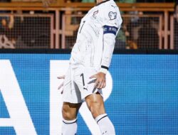 Portugal Hancurkan Armenia 5-0, Ronaldo dan Felix Cetak Dwigol