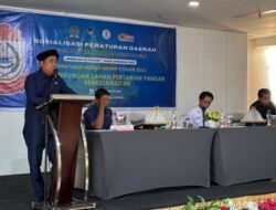 Ruslan Lallo Sosialisasi Perda Perlindungan Lahan Pertanian, Tekankan Pentingnya Jaga Ketahanan Pangan
